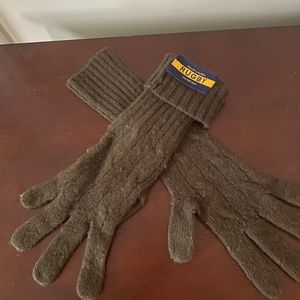 Ralph Lauren 2004 Rugby Line Wool & Cashmere blend Gloves